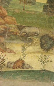 聖ベネディクトの生涯（詳細） 作： L. and Sodoma, G. Signorelli
